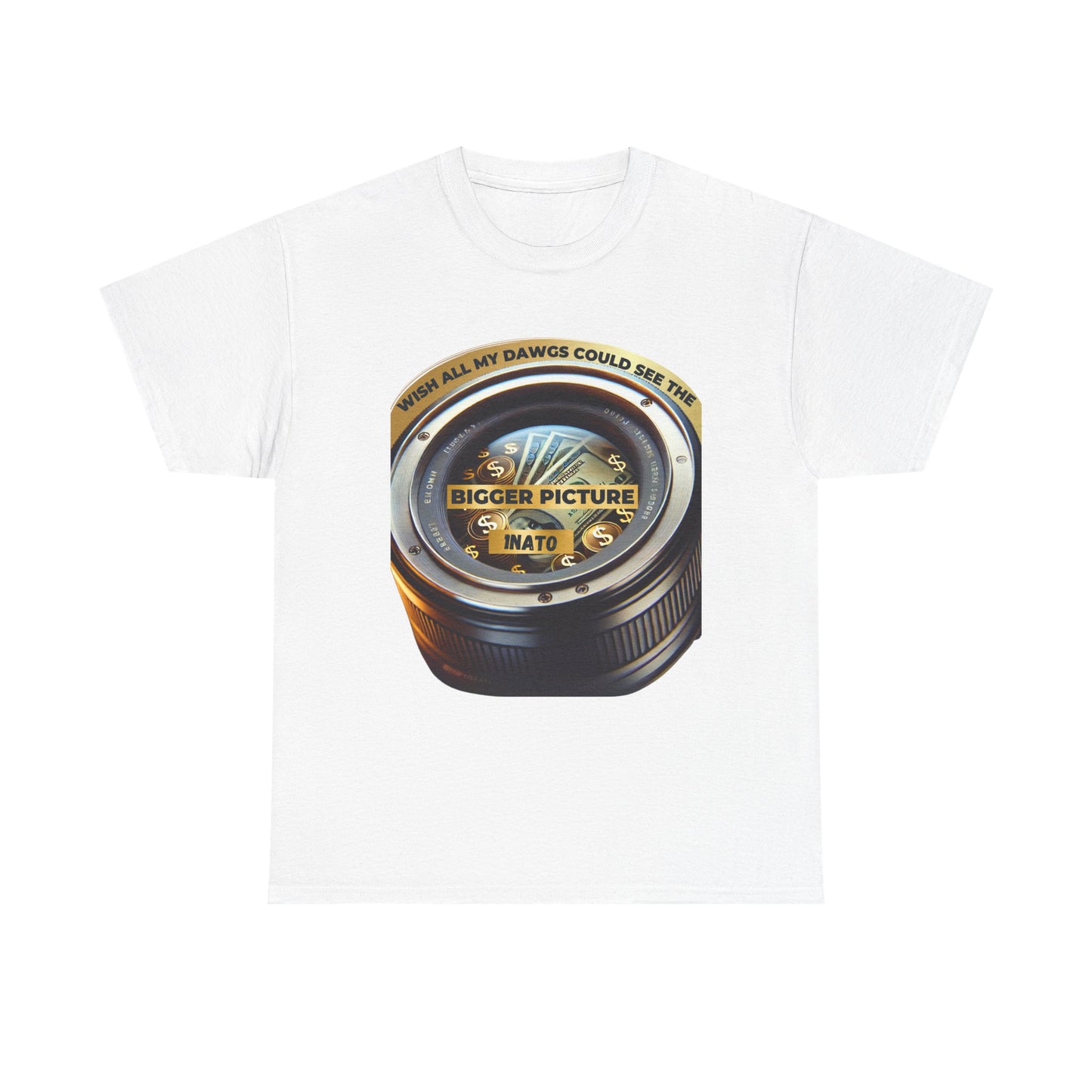 BIGGER PICTURE Unisex Heavy Cotton Tee t-Shirt 1NATO