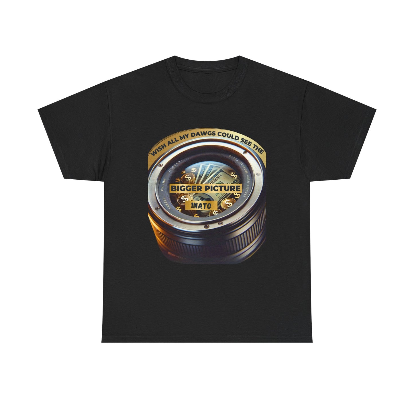 BIGGER PICTURE Unisex Heavy Cotton Tee t-Shirt 1NATO