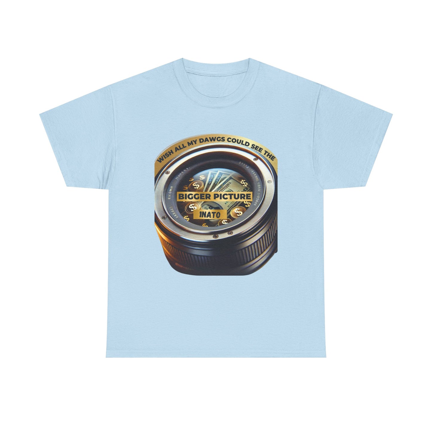 BIGGER PICTURE Unisex Heavy Cotton Tee t-Shirt 1NATO