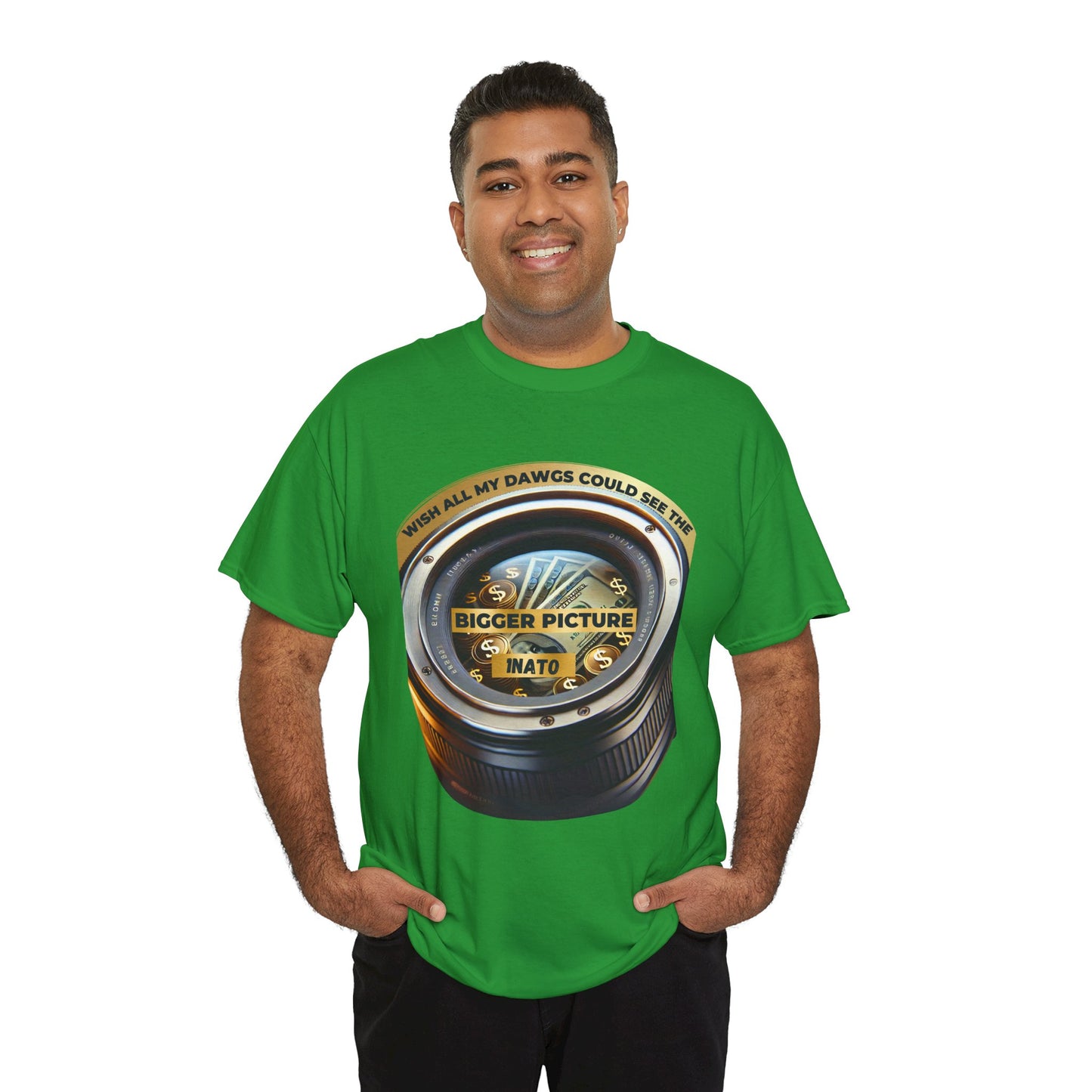 BIGGER PICTURE Unisex Heavy Cotton Tee t-Shirt 1NATO