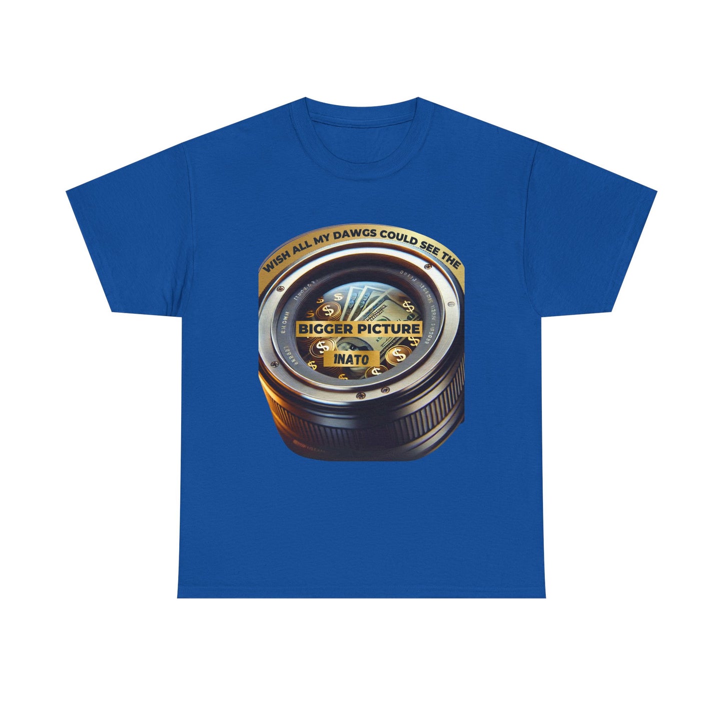 BIGGER PICTURE Unisex Heavy Cotton Tee t-Shirt 1NATO