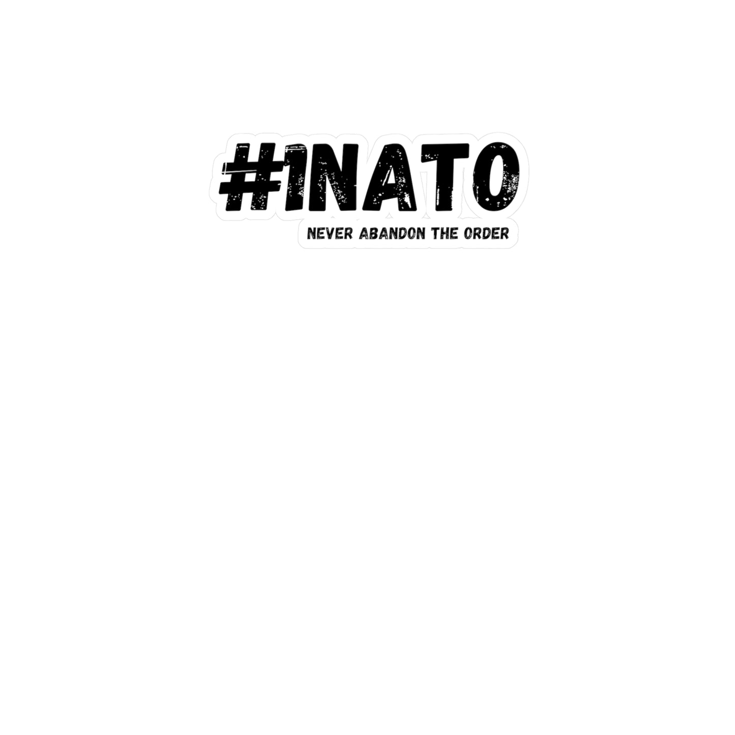 #1NATO Vinyl Decals - Never Abandon the Order