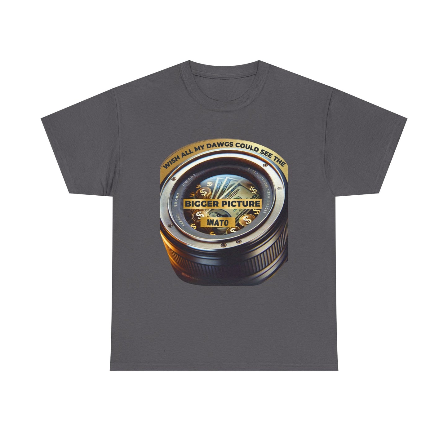 BIGGER PICTURE Unisex Heavy Cotton Tee t-Shirt 1NATO