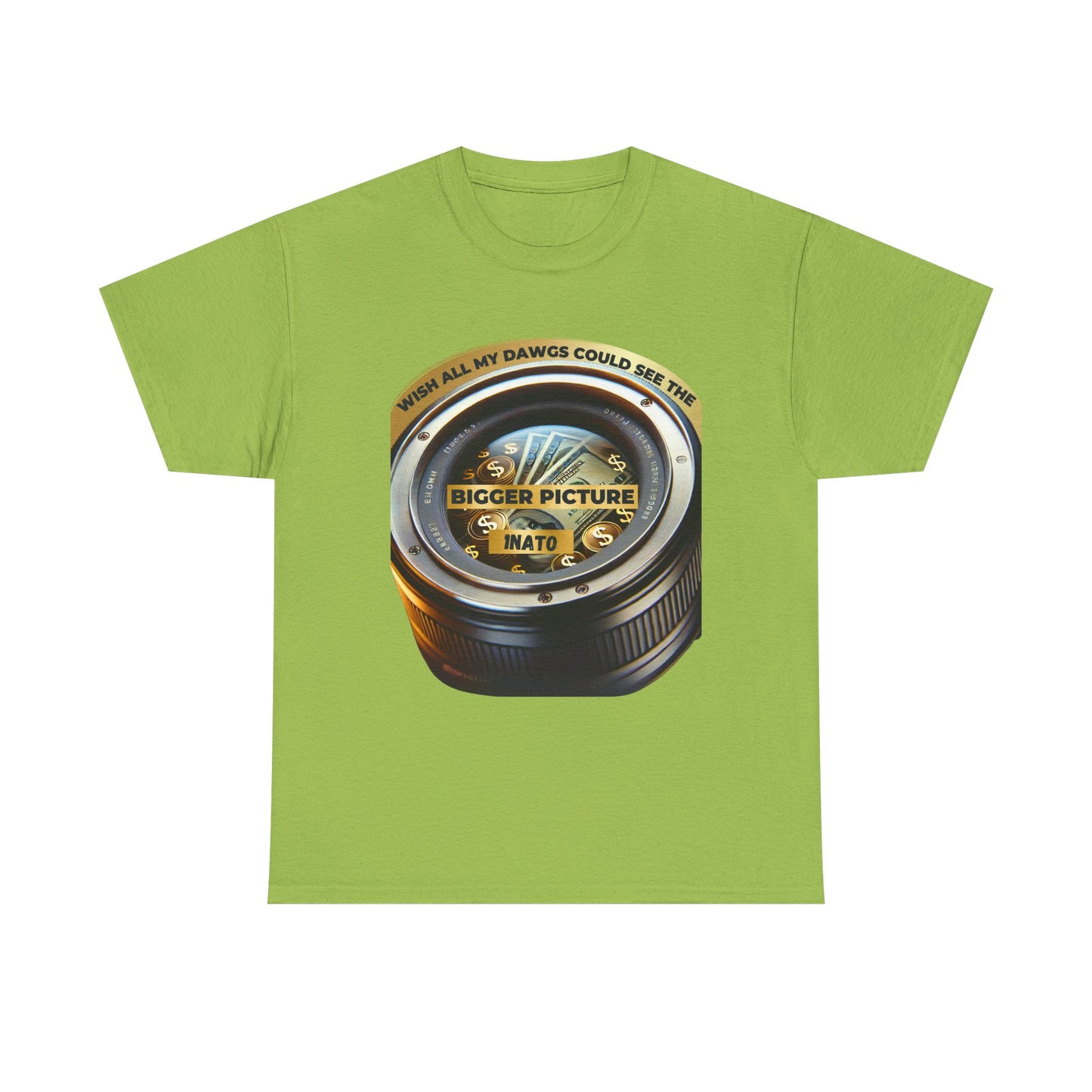 BIGGER PICTURE Unisex Heavy Cotton Tee t-Shirt 1NATO