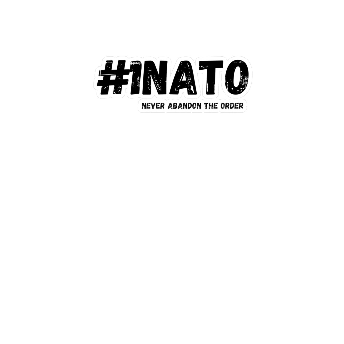 #1NATO Vinyl Decals - Never Abandon the Order
